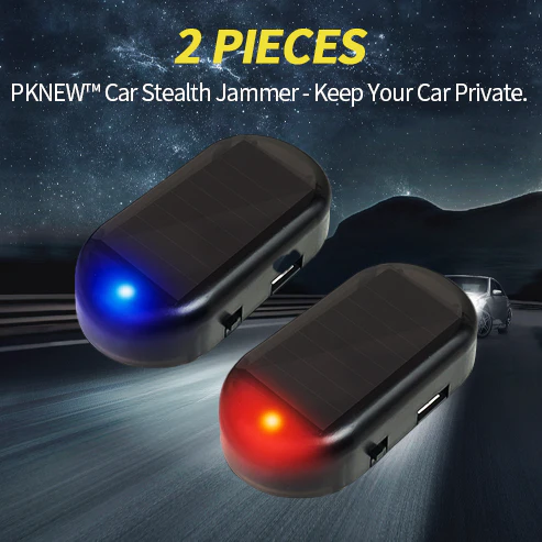  Car Stealth Jammer, The Car Stealth Jammer Unveiled, Solar  Anti-Theft Light, Analog Anti-Theft Devices for Vehicles (Mix) : Automotive